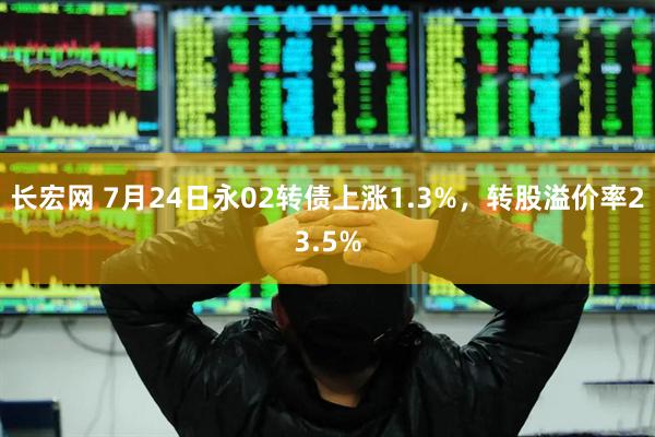 长宏网 7月24日永02转债上涨1.3%，转股溢价率23.5%