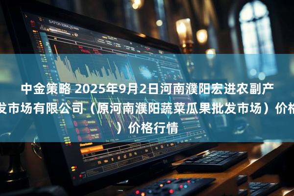 中金策略 2025年9月2日河南濮阳宏进农副产品批发市场有限公司（原河南濮阳蔬菜瓜果批发市场）价格行情